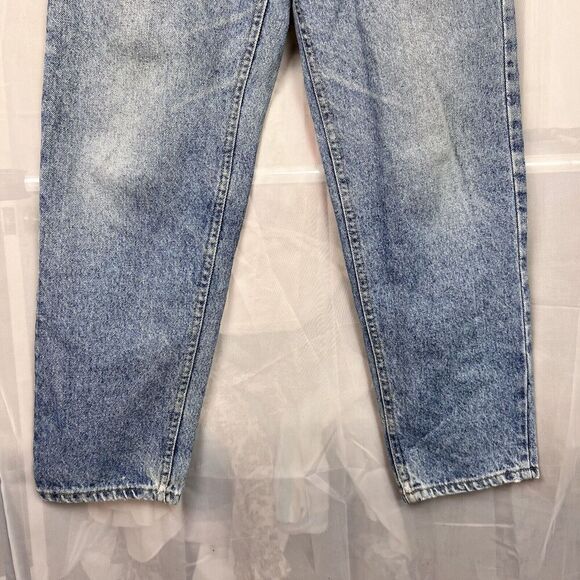 vintage Lee 100% cotton made in usa mens jeans lightwash union made - Picture 4 of 8